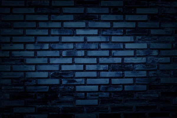 Navy blue brick wall texture background vintage backdrop for design