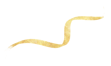 Işıltılı ve parlak resimli altın kıvrımlı çizgiler