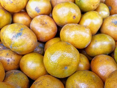 Portakal Meyveleri Yığını