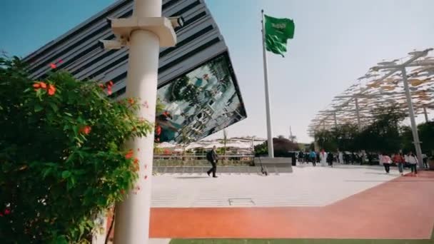 Sgi Dubai Expo 2023 Dispozice Pro Rozvoj Dubajská Výstava Vědeckých — Stock video