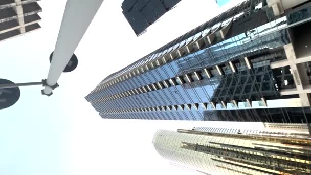 迪拜从地下高楼 — 图库视频影像