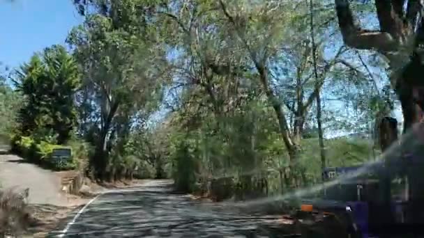 Carretera Munar Coche — Vídeos de Stock