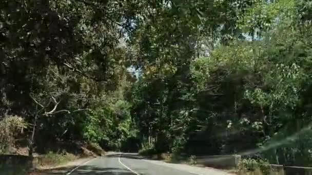 Carretera Munar Coche — Vídeos de Stock