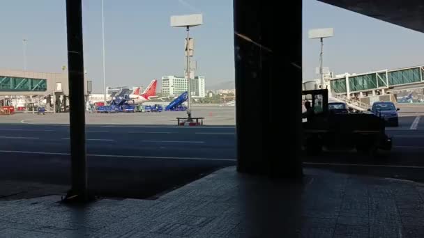 Пересування Аеропорту Пасажира — стокове відео