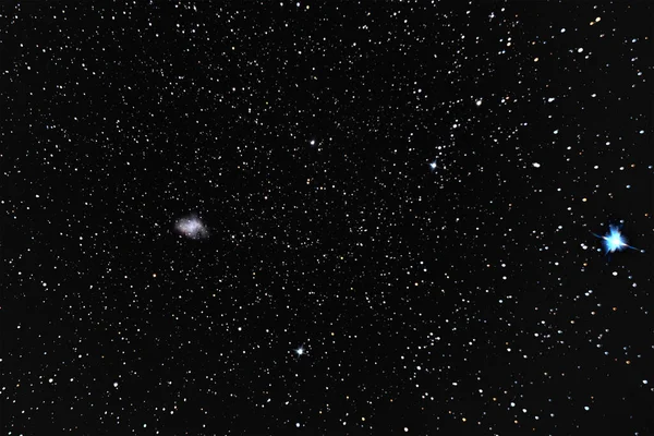 Nebulosa Del Cangrejo Remanente Supernova Tipo Plerion — Foto de Stock