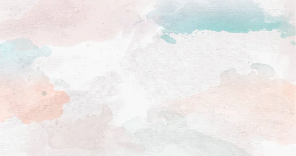 水の色を背景に死ぬ 洗浄された帯水層の背景 水彩の質感 水平紙シートソフトグランジーデザイン — ストック写真