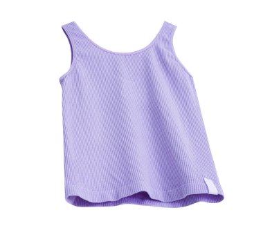 Üst düzey menekşe rengi. Moda kıyafetleri, kadın kıyafetleri. Basit tek gömlekli..