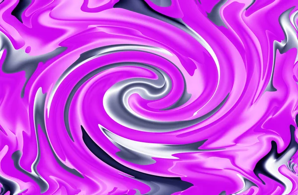 Illustration Trendy Purple Metallic Gray Artistic Bursting Swirl Abstract Background — Stock Photo, Image