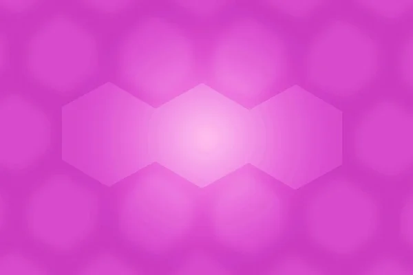 抽象的な背景のためのグラデーションオーキッドパープル3D六角形の形状パターンのイラスト — ストック写真