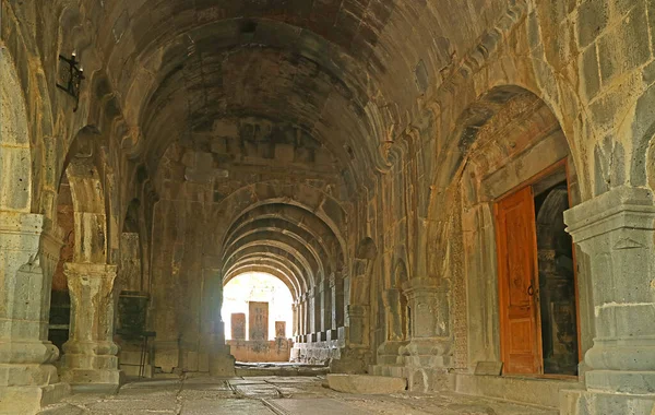 中世サナヒーン修道院複合体 10世紀に設立 ロリ県 アルメニア北部地域 — ストック写真