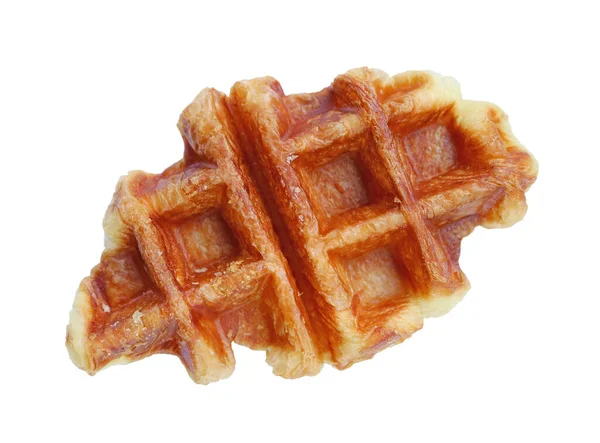 Croffle Een Populair Bladerdeeg Gemaakt Door Het Bakken Van Croissant — Stockfoto