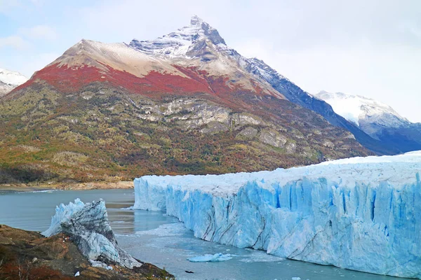 Vue Spectaculaire Glacier Perito Moreno Automne Site Patrimoine Mondial Unesco — Photo
