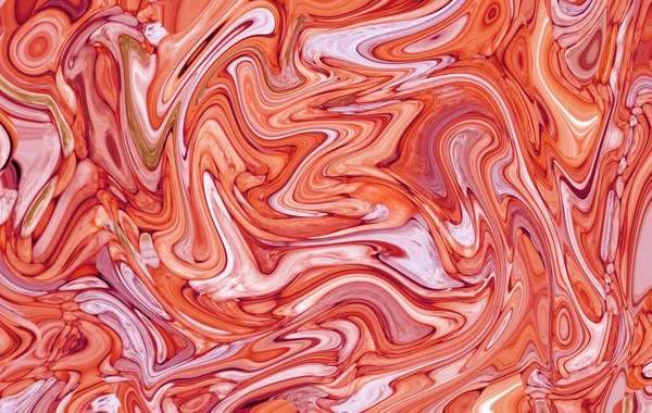 Ilustración Textura Pintura Óleo Rojo Degradado Naranja Para Fondo Abstracto — Foto de Stock