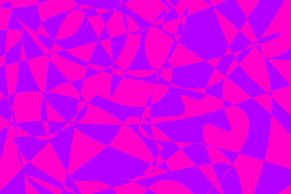 Futuristische Chaotische Vormen Lijnen Van Neon Roze Paarse Abstracte Achtergrond — Stockfoto