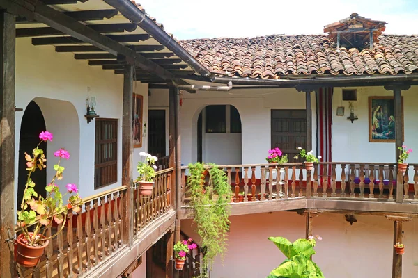 Beautiful Traditional Peruvian Country House Amazonas Region Northern Peru South — Stock Photo, Image