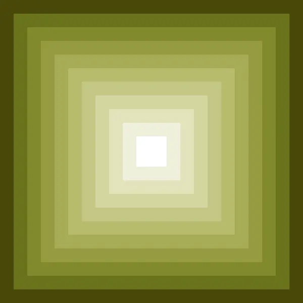 Illustration of Gradient Olive Green Colored Abstract 3D Multiple Square Frame