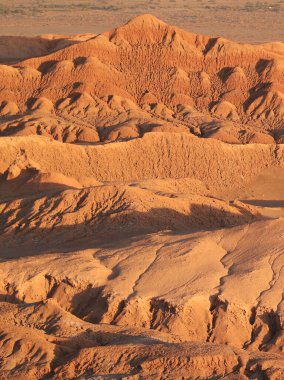 Atacama Çölü 'ndeki Ay Vadisi (Valle de la Luna), Kuzey Şili, Güney Amerika' daki en kurak kutup dışı çöl.