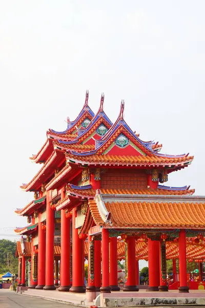 stock image Fantastic Gate of Sian Lo Tai Tian Kong Chinese Buddhist Temple in Thailand