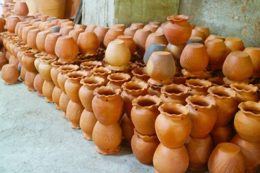 Koh Kret çömlek köyünde, Koh Kret Adası, Nonthaburi, Tayland