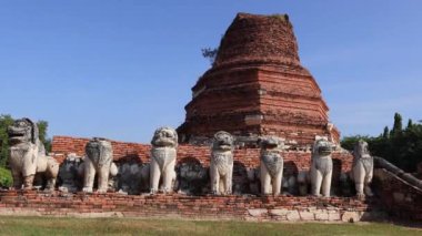 Wat Thammikarat Budist Tapınağı, Ayutthaya Tarih Parkı, Tayland