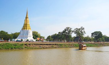 Chedi Phra Si Suriyothai, Kraliçe Somdet Phra Si Suriyothai, Ayutthaya, Chao Phraya Nehri, Tayland onuruna yenilenmiş Ayutthaya dönemi.