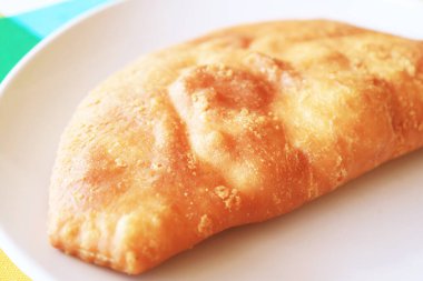 Golden Brown Fried Empanadas, Latin Amerika Popüler Doldurulmuş Pastası
