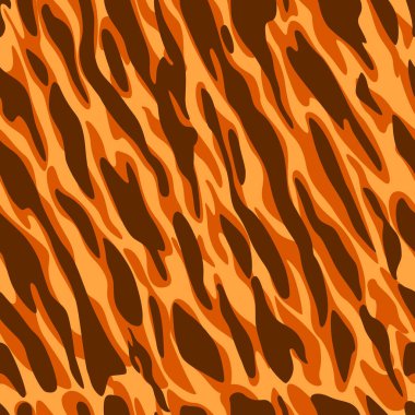 Hayvan derisi dokusuyla kusursuz desen. Memeliler kürk yazdırılabilir arkaplan vektör resimleme arkaplanı