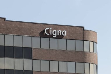 Carmel - Kasım 2022: Cigna yerel ofisi. Cigna sağlık ve sigorta hizmeti sunuyor.