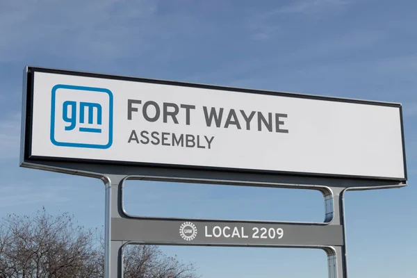 Wayne Vers Novembre 2022 Usine Assemblage General Motors Fort Wayne — Photo