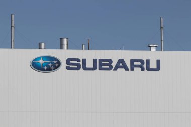 Lafayette - Kasım 2022: Subaru üretim tesisi. Subaru Ascent, Impreza, Legacy ve Outback modellerini üretir..