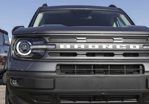 Lafayette November 2022 Ford Bronco Broncos Werden Einem Basismodell Angeboten — Stockfoto