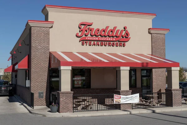 Lafayette Circa Noviembre 2022 Freddy Frozen Custard Steakburgers Restaurante Freddy — Foto de Stock