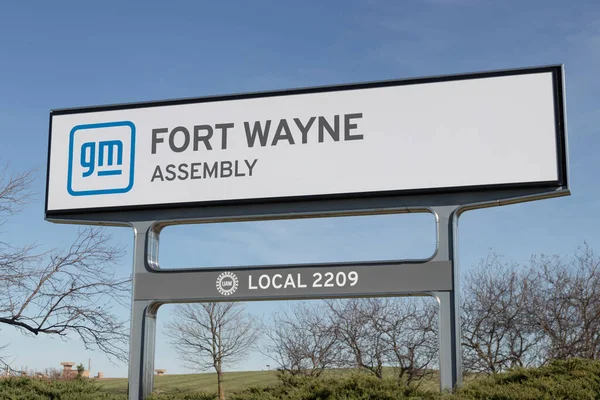 Wayne Circa November 2022 General Motors Fort Wayne Assembly Plant — Stock Photo, Image