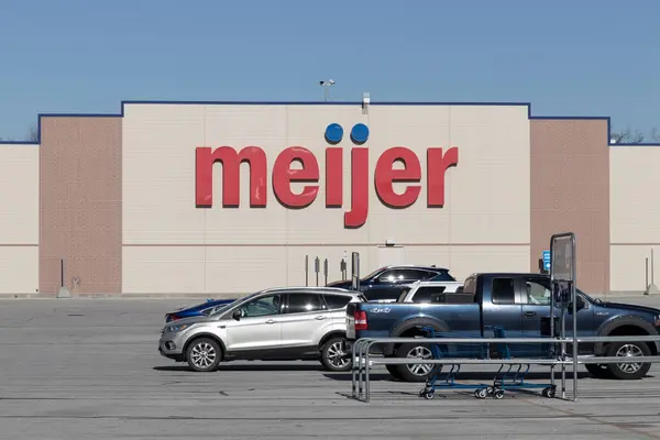 Lafayette Cirka November 2022 Meijer Retail Plats Meijer Stor Supercenter — Stockfoto