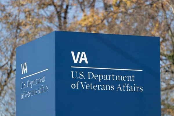 stock image Ft. Wayne - Circa November 2022: U.S. Department of Veterans Affairs. The VA provides healthcare services to military veterans.