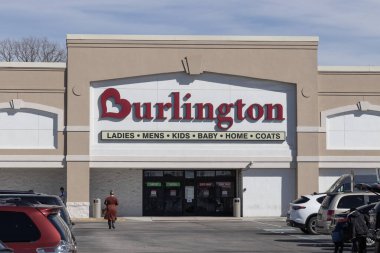 Indianapolis - Circa February 2023: Burlington department store. Burlington is an American national off price department retailer.