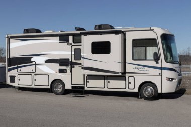 Indianapolis - Circa February 2023: Jayco Precept RV. Jayco is part of Thor Industries and builds recreational vehicles, motorhomes and fifth wheels.