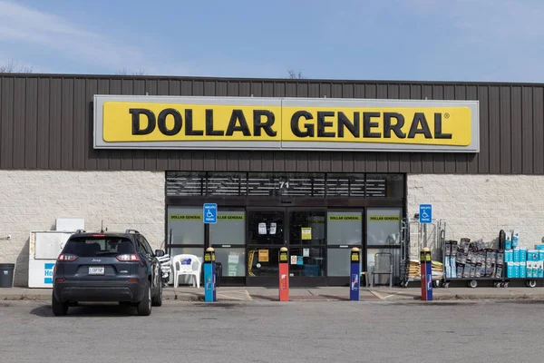 Alexandria Sekitar Maret 2023 Dollar General Retail Location Dalam Bahasa — Stok Foto