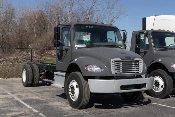 Indianapolis Sekitar Maret 2023 Freightliner Semi Tractor Trailer Big Rig — Stok Foto