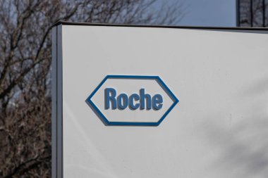 Indianapolis - Mart 2023: Roche Diagnostik A.B.D. Karargahı. Roche dünya çapında iki bölümde çalışır: İlaç ve Teşhis..