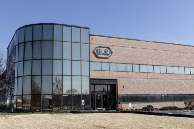 Indianapolis - Mart 2023: Roche Diagnostik A.B.D. Karargahı. Roche dünya çapında iki bölümde çalışır: İlaç ve Teşhis..
