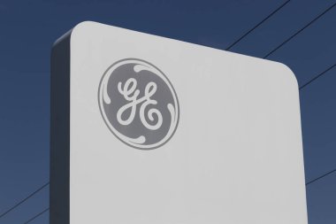 Lafayette - Circa April 2023: GE Aviation Facility. GE Aviation will rebrand as GE Aerospace as General Electric splits into three companies. clipart