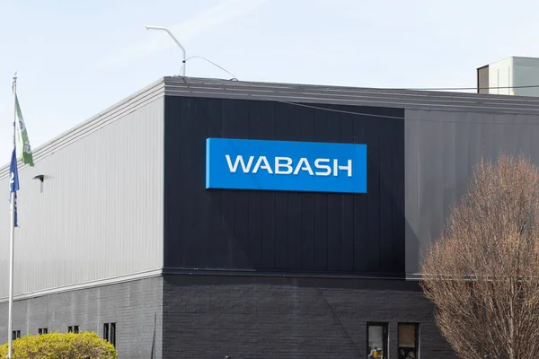 Lafayette Circa Abril 2023 Sede Nacional Wabash Wabash National Fabrica — Foto de Stock