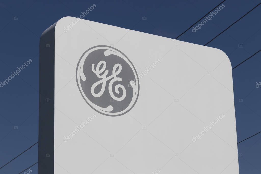 Lafayette - Circa April 2023: GE Aviation Facility. GE Aviation will rebrand as GE Aerospace as General Electric splits into three companies.