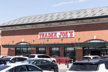 Indianapolis - Nisan 2023: Tüccar Joe 'nun perakende satış yeri. Tüccar Joe 's özel bir market zinciri..