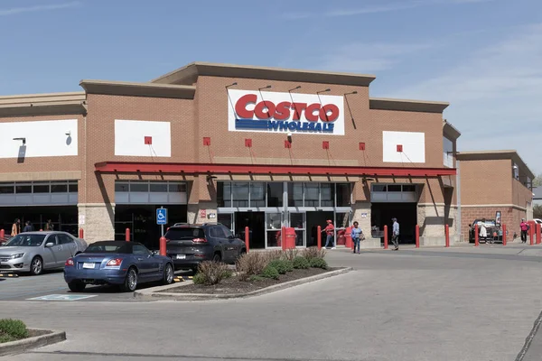 Indianapolis April 2023 Costco Großhandelsstandort Costco Wholesale Ist Ein Multi — Stockfoto