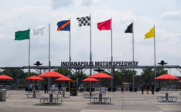 Indianápolis Circa Mayo 2023 Seven Flags Racing Looking Out Indianapolis —  Fotos de Stock