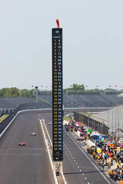 인디애나 폴리스 Circa 2023 Indianapolis Motor Speedway Led Scoring Pylon — 스톡 사진