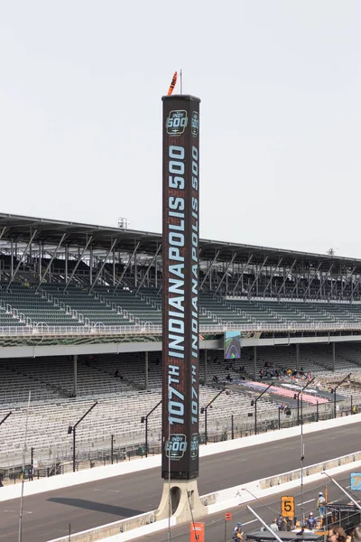 Indianapolis 2023 Május Körül Indianapolis Motor Speedway Led Scoring Pylon — Stock Fotó