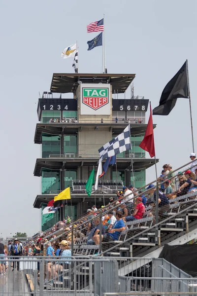 Indianapolis Sekitar Mei 2023 Ims Pagoda Indianapolis Motor Speedway Pagoda — Stok Foto
